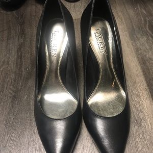 Ralph Lauren black heels 👠